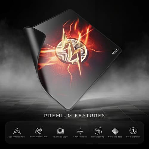 Cybeart The Flash Gaming Mouse Pad (Large)